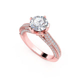 1.26ct Brilliant Diamond Gold Engagement Ring  - 02CG18