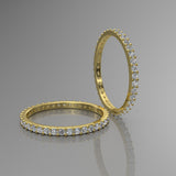 Gold Eternity Wedding Band - 02DS02