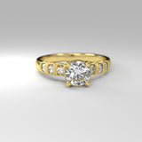 1.24ct Brilliant Cut Diamond Engagement Ring - 03BS05