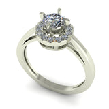 0.64ct Brilliant Cut Diamond Gold Engagement Ring - 03US29