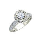 1.63ct Brilliant Cut Gold Engagement Ring - 27GG46