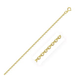 10k Yellow Gold Rolo Chain 1.9mm-rx05643-16