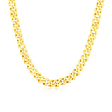 14k Yellow Gold Polished Miami Cuban Chain Necklacerx37999-22-rx37999-22